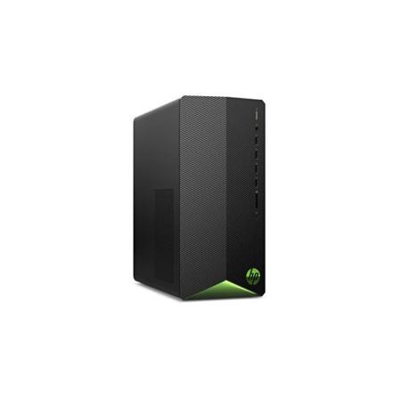 HP Pavilion Gaming TG01-1062ng Gaming Desktop (Core i5-10400F, 16GB DDR4, 512GB SSD, nVidia Geforce GTX1660Ti 6GB, Windows 10 Home) schwarz / grün