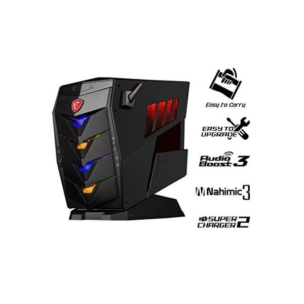 MSI Aegis 3 8RC-048DE Gaming-PC (Intel Core i5+ 8400, GeForce GTX 1060 6GB, 128GB PCIe SSD + Intel Optane 16GB M.2 PCIe Systembeschleunigung + 1TB HDD, 8GB DDR4, Windows 10 Home) schwarz