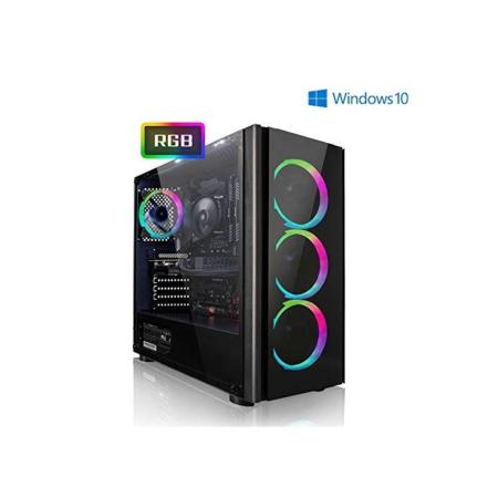 Megaport Gaming PC AMD Ryzen 5 5600 6 x 4.40 GHz Turbo • Windows 11 • Nvidia GeForce GTX 1650 4GB • 16GB 3200 MHz DDR4 • 250GB M.2 SSD • WLAN • Gamer pc Computer Gaming rechner