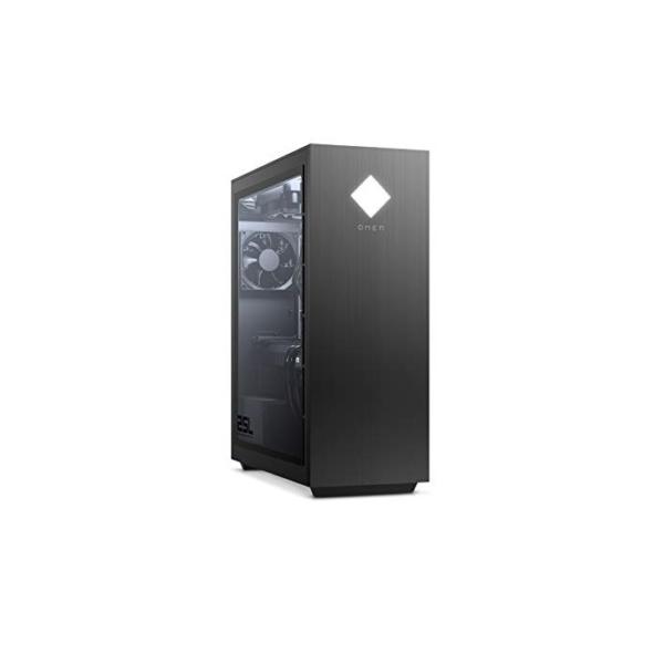 OMEN GT12-0034ng Gaming Desktop (Core i7-10700K, HyperX XMP 16GB DDR4, 512GB SSD WD BLK + 1TB HDD, nVidia Geforce RTX 2060 Super 8GB, Windows 10 Home) schwarz mit Seitenfenster