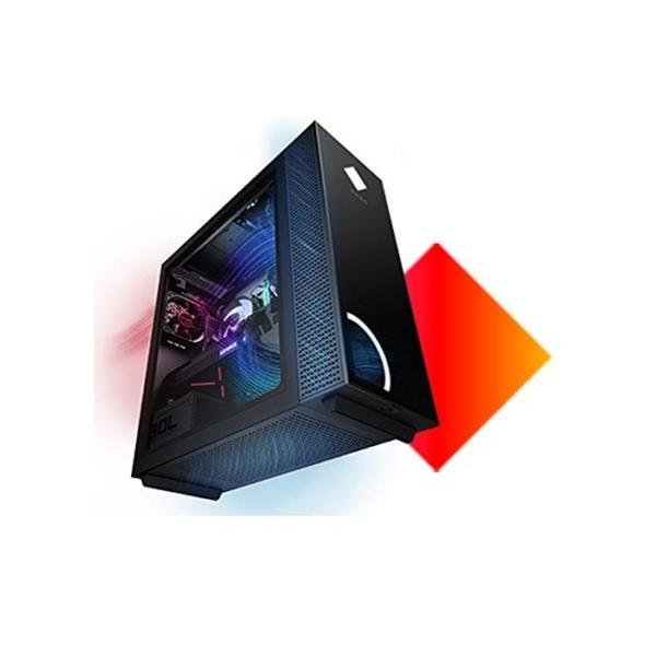OMEN GT13-0010ng Gaming Desktop (Intel Core i9-10900F, HyperX XMP 32GB DDR4 RAM, 2TB HDD, 512GB SSD, Nvidia GeForce RTX 2080 Super 8GB GDDR6, RGB, Windows 10) schwarz mit Seitenfenster