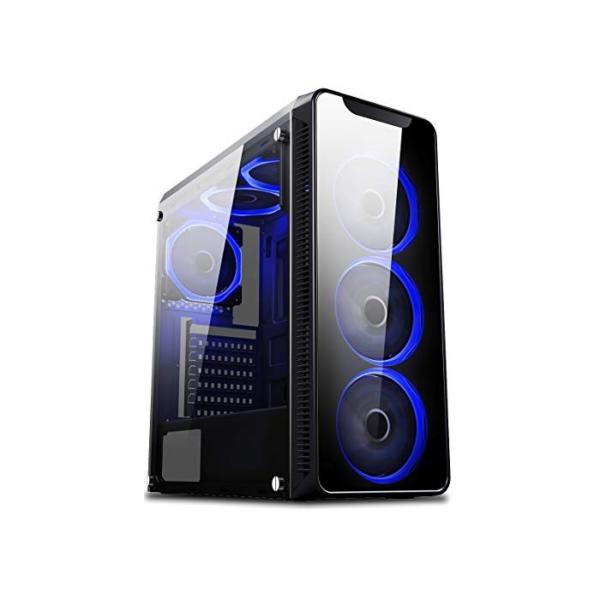 Vibox Nebula GLR560-12 Gaming-PC Computer mit 2 Gratis-Spielen, Windows 10 OS (4,2GHz AMD Ryzen 5 3600 Prozessor, Nvidia GeForce GTX 1660 Grafikkarte, 8Go DDR4 3000MHz RAM, 240GB SSD, 2TB HDD)