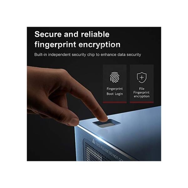 Mini PC, Beelink GT-R Windows 10 Pro Desktop Computer, AMD Ryzen 5 3550H CPU (2.1-3.7GHz 4C/8T), 8GB DDR4+256GB M.2 NVMe SSD+1TB HDD, Extended RAM & SSD/WiFi 6/2* Gigabit Port/Dual HDMI+Display Port