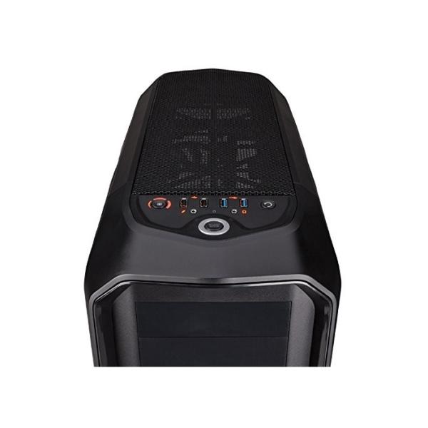 Vibox Zion 9 Gaming-PC (Intel i7-5820K, 32GB RAM, 3TB Festplatte, Nvidia Geforce GTX Titan X, Windows 10) schwarz/rot