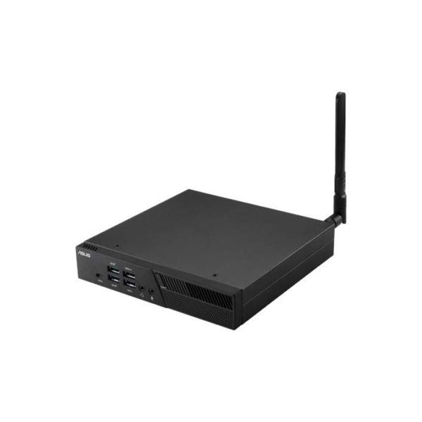ASUS PB60-B3766ZD Mini Desktop PC (Intel Core i3-9100T, integrierte Intel HD Grafik, 4GB DDR4 Speicher, 128 GB M2. SATA SSD, Windows 10 Pro) schwarz