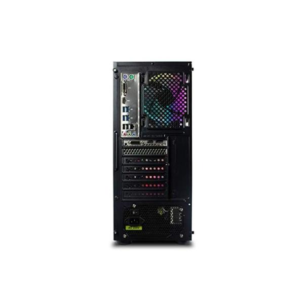Fierce Gaming PC mit hoher FPS-Zahl: Intel Core i5 9400F Six-Core CPU, NVIDIA GTX 1660 Super 6 GB GPU, 16GB 3000MHz DDR4 RAM, 240GB SSD, 1TB HDD, Windows 10, WLAN