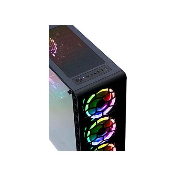 Fierce Gaming PC mit hoher FPS-Zahl: Intel Core i5 9400F Six-Core CPU, NVIDIA GTX 1660 Super 6 GB GPU, 16GB 3000MHz DDR4 RAM, 240GB SSD, 1TB HDD, Windows 10, WLAN