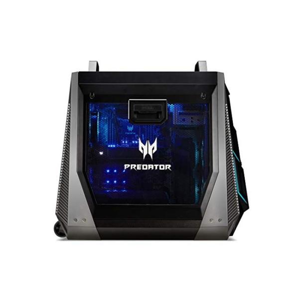 Predator Orion 9000 (PO9-900) Gaming Desktop PC (Intel Core i9-9900X, 16 GB RAM, 512 GB PCIe SSD + 1.000 GB HDD, NVIDIA GeForce RTX 2080 (8 GB GDDR6 VRAM), Win 10 Home) schwarz