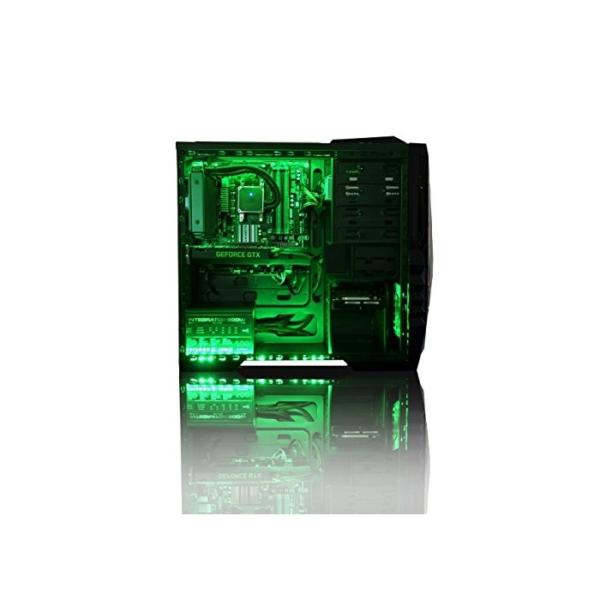 VIBOX VBX-PC-00228 Sniper 10 Gaming Desktop-PC (Intel Core i7 4790, 16GB RAM, 1120GB HDD, NVIDIA Geforce GTX 970, kein Betriebssystem) grün