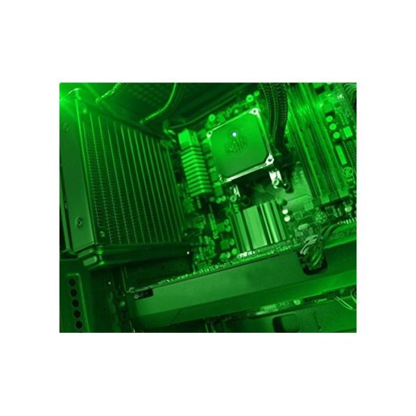 VIBOX VBX-PC-00228 Sniper 10 Gaming Desktop-PC (Intel Core i7 4790, 16GB RAM, 1120GB HDD, NVIDIA Geforce GTX 970, kein Betriebssystem) grün