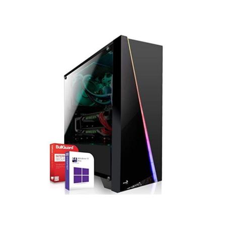 SYSTEMTREFF® Basic Gaming PC Intel Core i5-12400F 6x4.4GHz | Nvidia Geforce GTX 1630 4GB DX12 | 512GB M.2 NVMe | 16GB DDR4 RAM | WLAN Desktop Computer Rechner für Gamer, Zocker