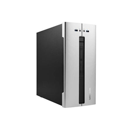 MEDION AKOYA M80 Desktop-PC (Intel Core i3-8100, 8 GB RAM, 1 TB HDD, Intel Graphics, Windows 10), silberfarben
