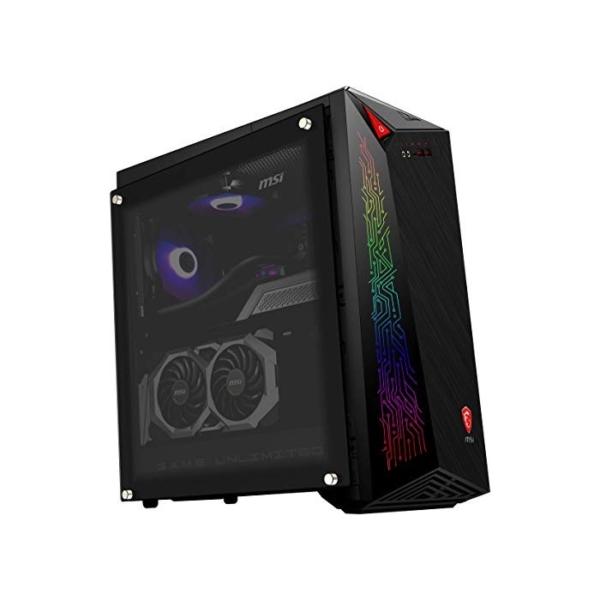 MSI MEG Infinite X 10SD-691EU Desktop-Gaming-Computer, Intel Core i7-10700KF, 16GB RAM, 1TB HDD und 1TB SSD, NVIDIA GeForce RTX 2070 SUPER Ventus GP OC, RGB Mystic Light, Windows 10 Home, schwarz
