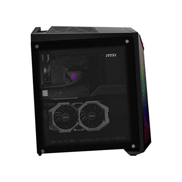 MSI MEG Infinite X 10SD-691EU Desktop-Gaming-Computer, Intel Core i7-10700KF, 16GB RAM, 1TB HDD und 1TB SSD, NVIDIA GeForce RTX 2070 SUPER Ventus GP OC, RGB Mystic Light, Windows 10 Home, schwarz
