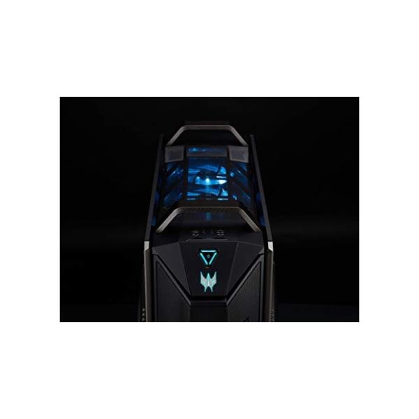 Predator Orion 9000 (PO9-900) Gaming Desktop-PC (Intel Core i9-9980XE, 128 GB RAM, 2X 1024 GB SSD + 2X 3.000 GB HDD, 2X NVIDIA GeForce RTX 2080 Ti (11 GB VRAM), Windows 10 Home) schwarz