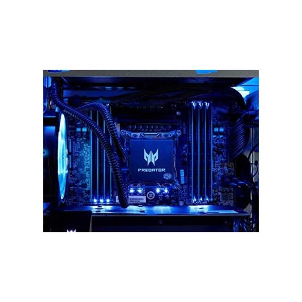 Acer Orion 9000 (PO9-900) Gaming Desktop-PC (Intel Core i9-9900X, 32 GB RAM, 1024 GB SSD + 2.000 GB HDD, 2X NVIDIA GeForce RTX 2080 Ti (11 GB VRAM), Windows 10 Home) schwarz