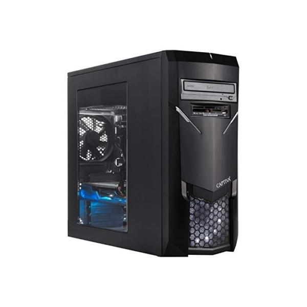 Captiva G12IG 19V3 Gaming-PC | Intel Core i7-9700 | Nvidia GeForce RTX 2060 6GB GDDR6 | 16GB DDR4 RAM | SSD 240GB | HDD 1TB | Luftkühlung | Led Lüfter | Windows 11 Home | Gaming PC, PC Spiele