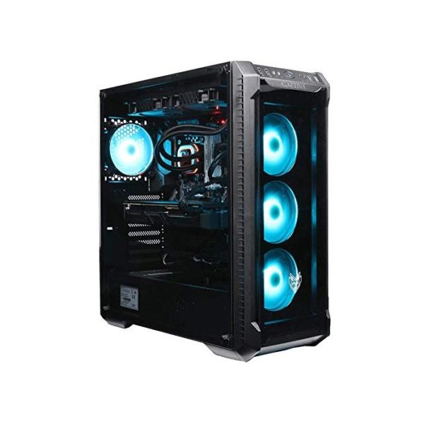 Captiva G25IG 19V1 Gaming-PC | Intel Core i9-9900K | Nvidia GeForce RTX 2080 SUPER 8GB | 32GB DDR4 RAM | SSD 500GB M.2 | HDD 2TB | Wasserkühlung | Led Lüfter | Windows 10 Home | Gaming PC, PC Spiele