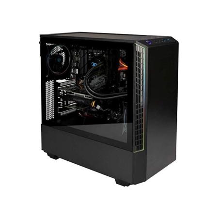 DeepGaming Javak A-RGB Desktop-PC (Intel Core i7-9700, 8GB RAM, 240GB SSD + 1TB HDD, Nvidia GTX1650 4GB DDR5, Windows 10 Pro vorinstalliert) schwarz