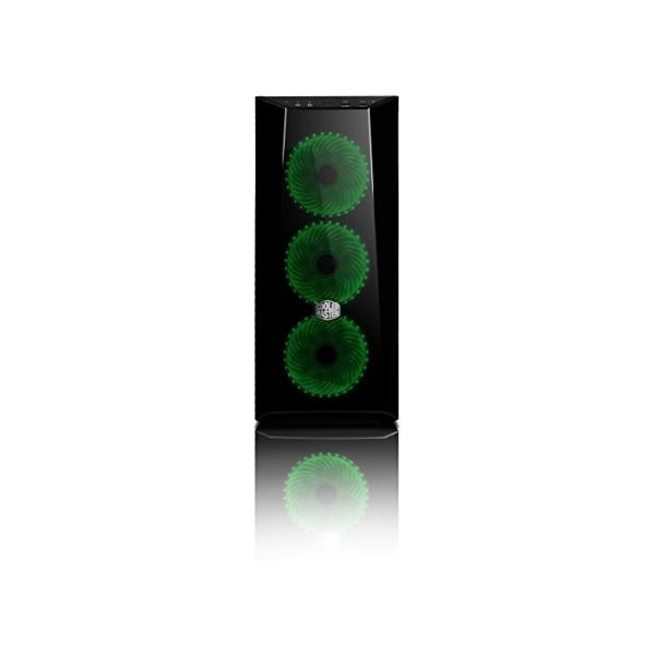 Vibox VBX-PC-278255 Gaming Desktop PC (Intel Core i7 8700K, 1000GB Festplatte, 8GB RAM, NVIDIA GeForce GTX 1080 Ti, Win 10 Home) Grün