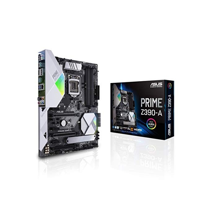 ASUS Prime Z390-A Gaming Mainboard Sockel 1151 (ATX, Intel Z390, 4x DDR4-Speicher, USB 3.1, M.2 Schnittstelle)