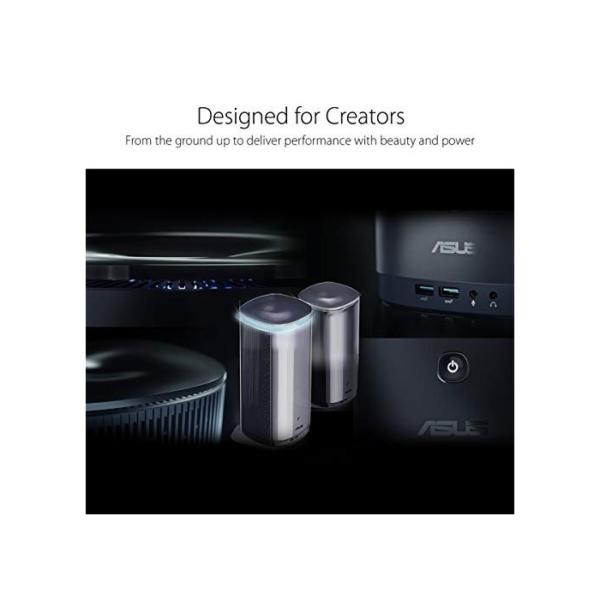 ASUS ProArt PA90 Mini PC Workstation mit Intel Core i9-9900K, NVIDIA Quadro RTX4000,512GB SSD, 1TB HDD, 32GB RAM, WiFi 6, BT 5.0, Gigabit LAN, Thunderbolt 3, Windows 10 Advanced