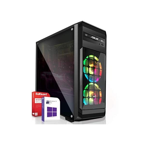 SYSTEMTREFF® Gaming PC AMD Ryzen 5 5600X 6x4.6GHz | Nvidia Geforce GTX 1660Ti 6GB DX12 | 512GB M.2 | 16GB DDR4 RAM | Windows 11 | WLAN Desktop Computer Rechner für Gamer, Zocker & Streamer