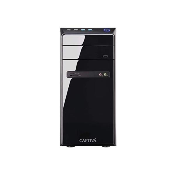 Captiva B5A 21V1 Office-PC | AMD Ryzen 5 PRO 4650G | A520 Mainboard | Radeon Vega 11 | 16GB DDR4 RAM | SSD 480GB | HDD 1TB | Luftkühlung | Windows 10 Home | Maus und Tastatur | Business | PC Spiele