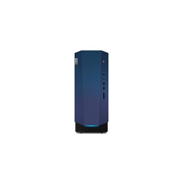 Lenovo IdeaCentre G5 Gaming-Desktop-PC (Intel Core i5-10400F, 512 GB SSD + 1 TB HDD, 8 GB RAM, NVIDIA GTX 1650 SUPER-4 GB GDDR6, ohne Betriebssystem), Maus + Tastatur USB QWERTY Spanisch, Schwarz