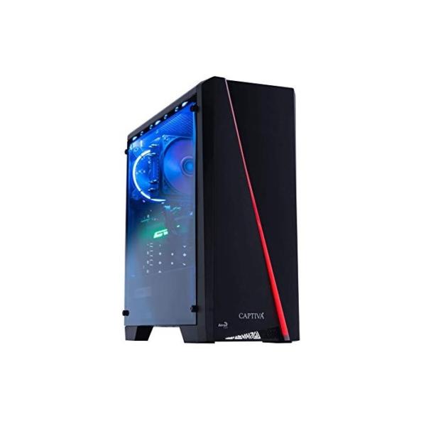 Captiva Advanced Gaming R52-411 Gaming PC | AMD Ryzen 7 3700X | Radeon RX 5700 8GB | 16GB DDR4 RAM | SSD 500GB M.2 | HDD 2TB | Led Lüfter | RGB Beleuchtung | Windows 10 | PC Spiele