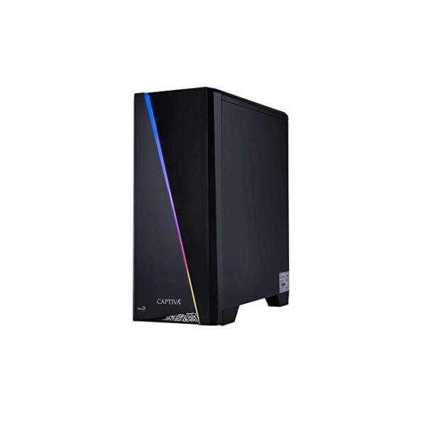 Captiva Advanced Gaming R52-411 Gaming PC | AMD Ryzen 7 3700X | Radeon RX 5700 8GB | 16GB DDR4 RAM | SSD 500GB M.2 | HDD 2TB | Led Lüfter | RGB Beleuchtung | Windows 10 | PC Spiele