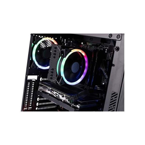 Captiva Highend Gaming PC I57-471 | Intel Core i7-10700KF | B460M | NVIDIA RTX 3090 24GB | 16GB DDR4 RAM | SSD 1TB M.2 NVME | HDD 1TB | Luftkühlung | RGB | ohne Betriebssystem | PC Spiele