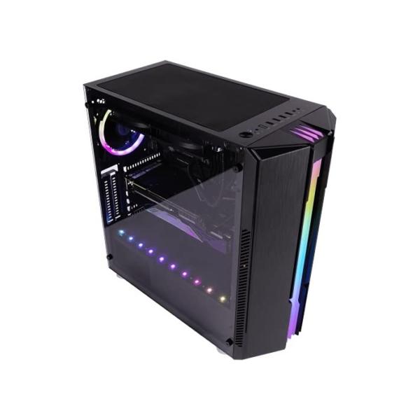 Captiva Highend Gaming PC I57-646 | Intel Core i7-10700KF | B460M | NVIDIA RTX 3070 8GB | 32GB DDR4 RAM | SSD 2TB M.2 NVME | HDD 2TB | Wasserkühlung | RGB | ohne Betriebssystem | PC Spiele