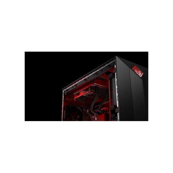 HP Omen Obelisk 875-0011ns Gaming-Desktop-PC (Intel Core i5-8400, 8 GB RAM, 1 TB HDD + 128 GB SSD, NVIDIA GeForce GTX 1050Ti-4 GB, Windows 10), Schwarz