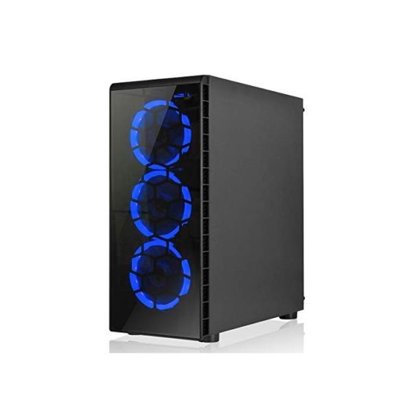Vibox VBX-PC-5142 Centre 4X Gaming Desktop-PC (AMD Phenom Quad Core FX-4300, 8GB RAM, 2TB HDD, NVIDIA Geforce GTX 750, kein Betriebssystem) blau