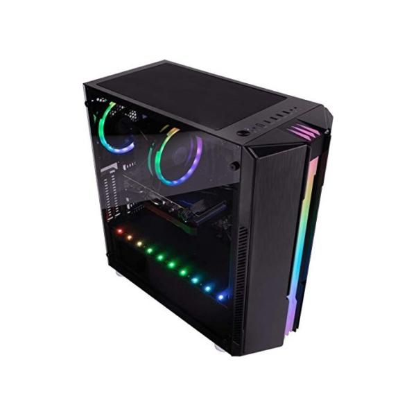 Captiva Advanced Gaming PC I56-666 Intel Core i5-9400F H310M NVIDIA GTX 1650 4GB 16GB DDR4 RAM SSD 480GB HDD 1TB Luftkühlung RGB Windows 10 Home PC Spiele 16GB SSD 480GB HDD 1T