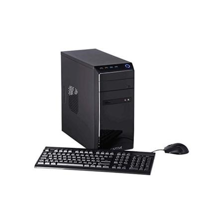 Captiva B5A 20V1 Office-PC [56096] | AMD Ryzen 5 3400G|Radeon Vega 11 | 16GB DDR4 RAM | SSD 480GB | HDD 1TB | Luftkühlung | Windows 10 Home | Rechner inkl. Maus & Tastatur | Kompakt | Schlicht