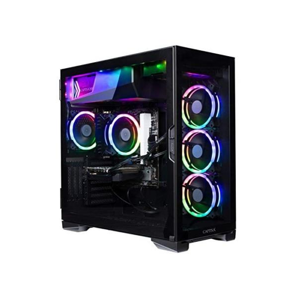 Captiva Highend Gaming I58-087 | Intel Core i9 10900KF | B460M Mainboard | NVIDIA RTX 3080 10GB | 16GB DDR4 RAM | SSD 500GB M.2 | HDD 1TB | Luftkühlung | RGB | Windows 10 Home | PC Spiele
