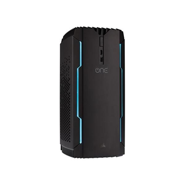 Corsair CS-9000017-EU ONE PRO Compact Gaming Desktop PC (Intel Core i7-8700K, 2000GB Festplatte, 16GB RAM, NVIDIA GeForce GTX 1080, Win 10 Home) Schwarz