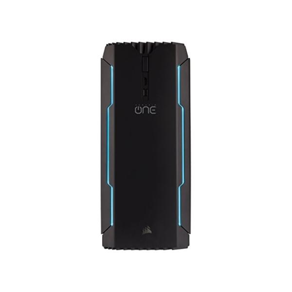 Corsair CS-9000017-EU ONE PRO Compact Gaming Desktop PC (Intel Core i7-8700K, 2000GB Festplatte, 16GB RAM, NVIDIA GeForce GTX 1080, Win 10 Home) Schwarz