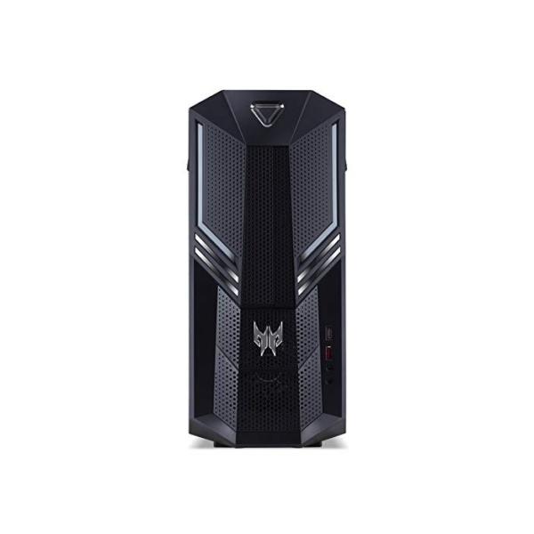 Predator Orion 3000 (PO3-600) Gaming Desktop-PC (Intel Core i5-9400F, 16 GB RAM, 256 GB PCIe SSD + 1.000 GB HDD, NVIDIA GeForce GTX 1660 Ti (6 GB GDDR6), Windows 10 Home) schwarz/blau