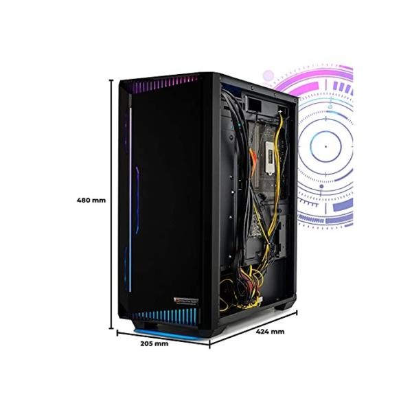 dcl24.de Gaming PC [16081] AMD Ryzen 9 5950X 16x4.9 GHz Turbo - 1TB SSD, 16GB DDR4, GTX1650 4GB, WLAN, Windows 10 Pro AMD Ryzen 9-5950X 16 x 4,90 GHz GTX1650, 16GB RAM, 1TB SSD