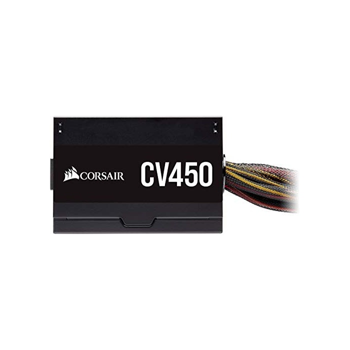 Corsair CV450, CV Series, 80 PLUS Bronze-Zertifiziert, 450 Watt Nicht-Modular Netzteil - Schwarz