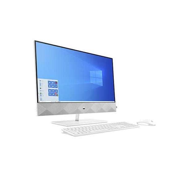 HP Pavilion 27-d1007ng (27 Zoll / QHD) All-in-One PC (Intel Core i5-11500T, 16GB DDR4 RAM, 1TB HDD, 512GB SSD, Nvidia GeForce MX350 4GB, Windows 10) weiß
