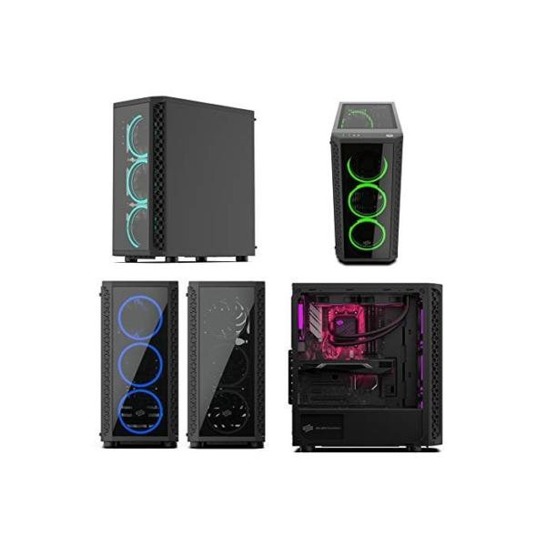 Sedatech Advanced Gaming PC • AMD Ryzen 5 3500X 6X 3.6GHz • Geforce GTX1650 • 8GB RAM • 500GB SSD M.2 • 2000GB HDD • WLAN • Windows • Desktop Computer