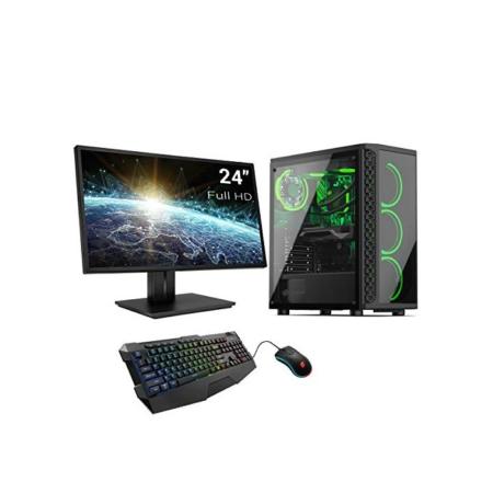 Sedatech Expert Gaming PC Paket • Intel i7-9700KF 8X 3.6GHz • Geforce RTX3060 • 16 GB RAM • 1TB SSD M.2 • 2TB HDD • WLAN • Windows 10 • Desktop Computer + 24