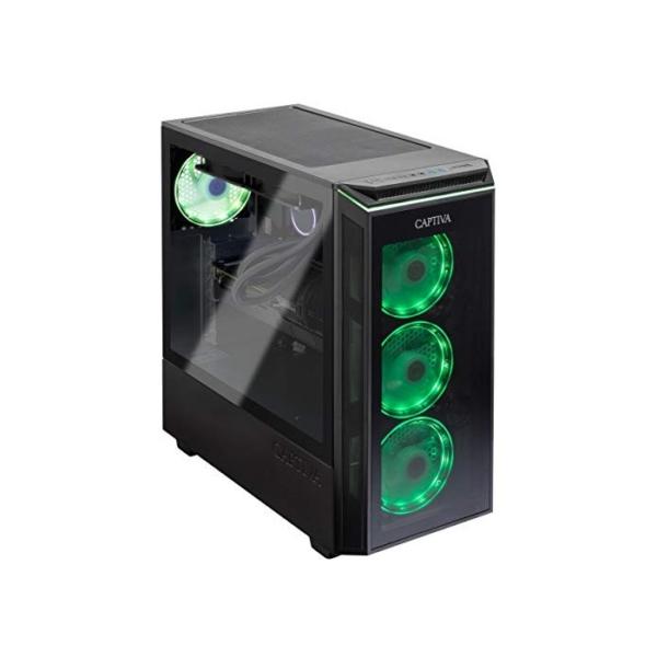 Captiva Highend Gaming PC I60-561 | Intel Core i9-10900KF | Z490 Mainboard | NVIDIA RTX 2060 6GB | 32GB DDR4 RAM | SSD 1TB M.2 NVMe | HDD 2TB | Wasserkühlung | RGB | ohne Windows | PC Spiele, 60561, 32GB | SSD 1TB M.2 | HDD 2TB | ohne Windows, Intel i9 10900KF | RTX 2060 6GB