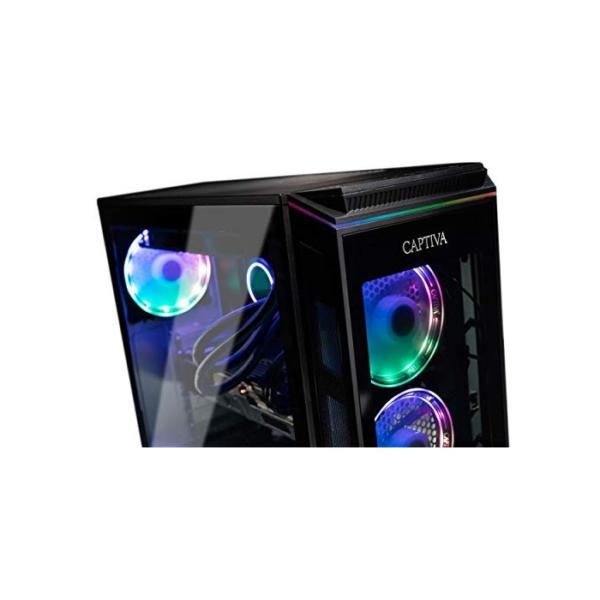 Captiva Highend Gaming PC I60-561 | Intel Core i9-10900KF | Z490 Mainboard | NVIDIA RTX 2060 6GB | 32GB DDR4 RAM | SSD 1TB M.2 NVMe | HDD 2TB | Wasserkühlung | RGB | ohne Windows | PC Spiele, 60561, 32GB | SSD 1TB M.2 | HDD 2TB | ohne Windows, Intel i9 10900KF | RTX 2060 6GB