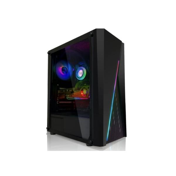 SYSTEMTREFF® Basic Gaming PC AMD Athlon X4 970 4x4GHz | Nvidia Geforce GTX 1650 4GB DX12 | 256GB SSD + 1TB HDD | 16GB DDR4 RAM | WLAN Desktop Computer Rechner für Gamer, Zocker