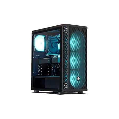 Sedatech Advanced Gaming PC AMD Ryzen 5 2600 6X 3.4GHz, Geforce GTX 1050 2Gb, 8 GB RAM DDR4, 240GB SSD, 1TB HDD. Desktop Computer, Win 10